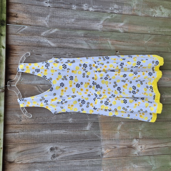 Vintage Floral Sleeveless Summer Dress Size Large Or Xl. - Picture 9 of 17